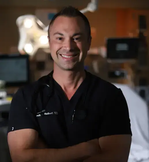 Doctor smiling