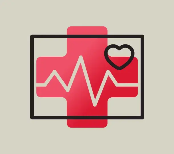 Medical icon for the acute care industry