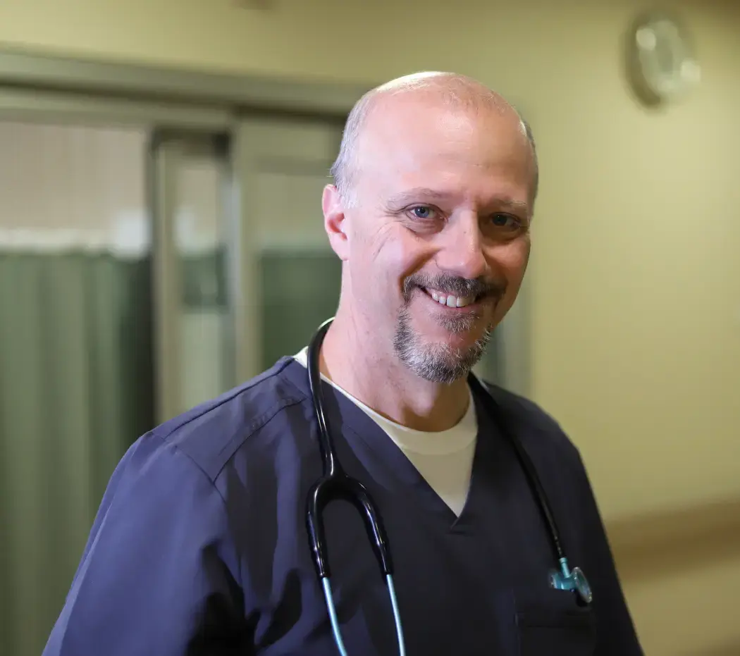 Traveling hospitalist physician
