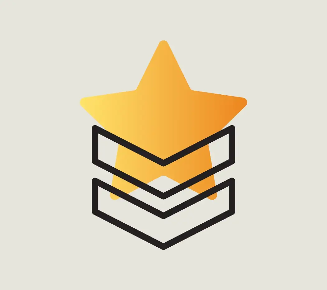 Military leave icon