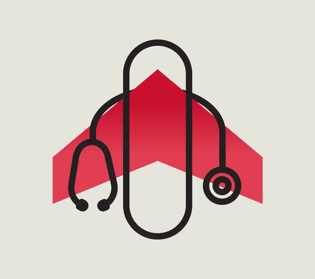 Traveling physician icon